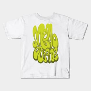 Melbourne text - Lime Punch Kids T-Shirt